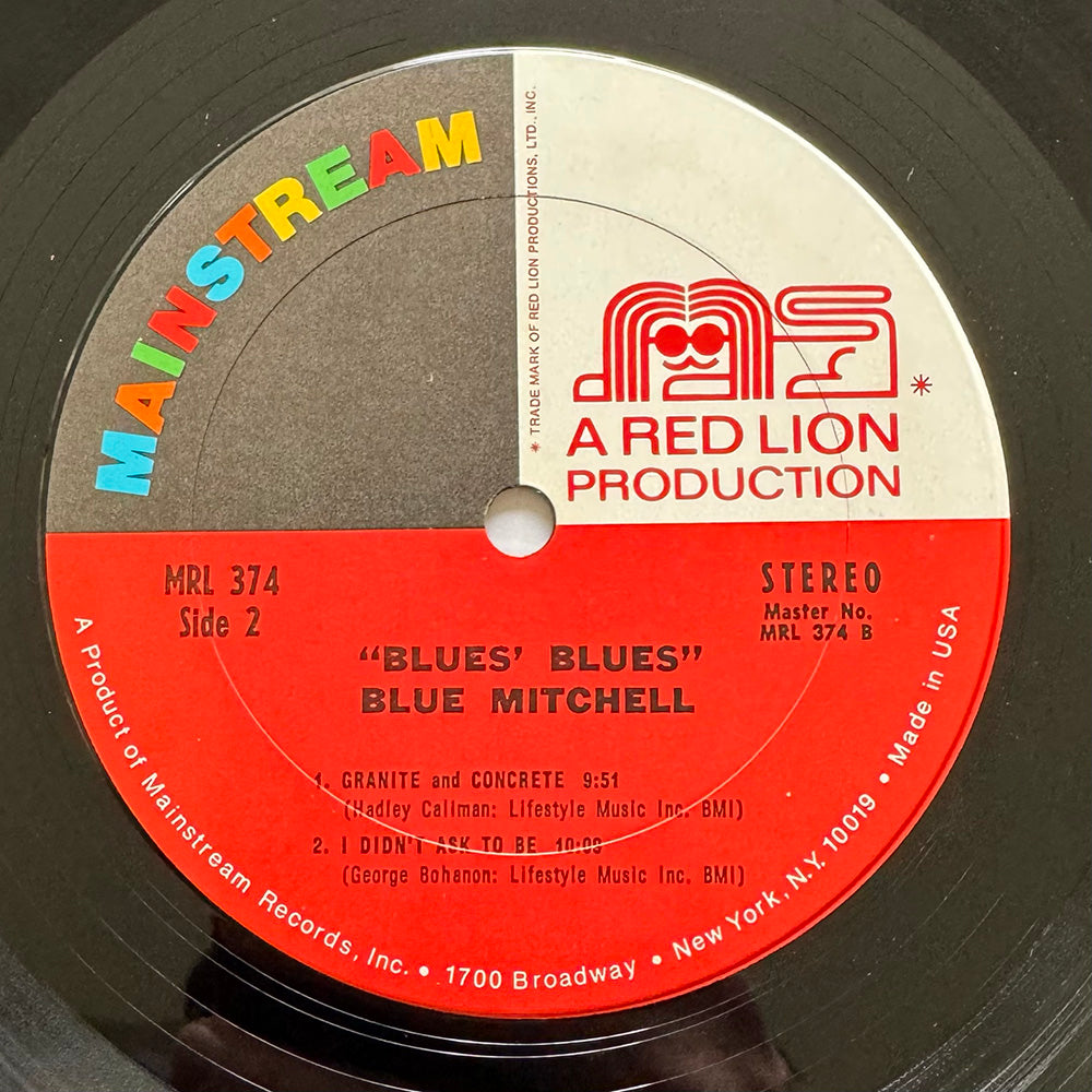 Blue Mitchell - Blues' Blues