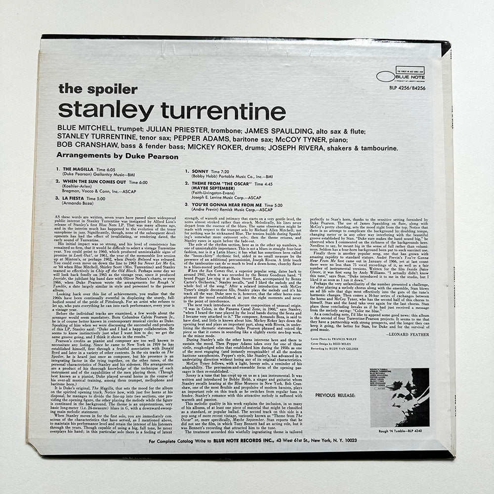 Stanely Turrentine - The Spoiler